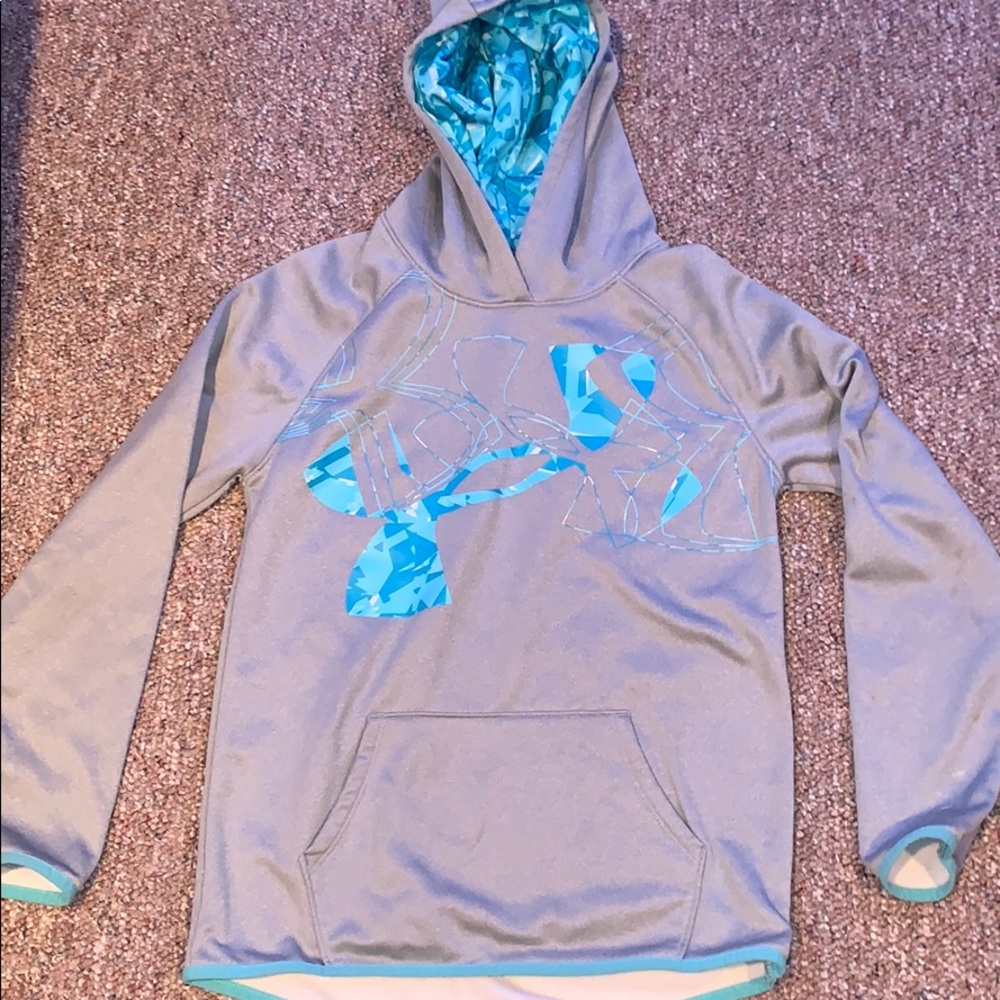 Under at our sweatshirt
